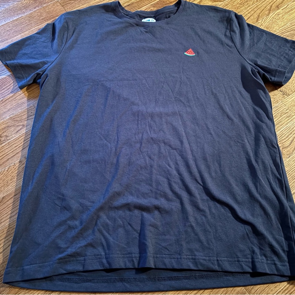 Bermies Navy & Watermelon Graphic T-Shirt, Size XXL, EUC